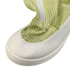 धूल मुक्त यूनिसेक्स टिकाऊ एंटी स्टैटिक कार्य जूता कवर ईएसडी स्वच्छ कक्ष पीयू जूते
