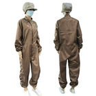 स्वच्छ कक्ष वस्त्र के लिए एंटीस्टैटिक वर्किंग यूनिफॉर्म सुरक्षित ईएसडी कोवरल