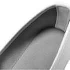 स्वच्छ कक्ष कार्य चार छेद डिजाइन पहनें धूल मुक्त सफेद पीयू एंटीस्टेटिक ईएसडी जूते