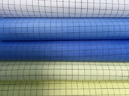 स्वच्छ कक्ष ESD कपड़ा बुना पॉलिएस्टर कपड़े 5 मिमी ग्रिड सफेद नीला पीला रंग