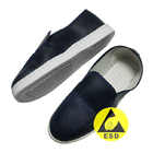ब्लू एंटीस्टेटिक पीवीसी मेष फैब्रिक सांस लेने योग्य ईएसडी सुरक्षा जूते पुन: प्रयोज्य धो सकते हैं