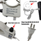 माइक्रोस्कोप ईएसडी सुरक्षित उपकरण के लिए व्हाइट सर्कल एलईडी रिंग लाइट