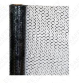 कार्बन लाइनों के साथ ब्लैक / साफ़ मुद्रित ईएसडी ग्रिड पर्दा एंटी स्टेटिक पीवीसी शीट PVC