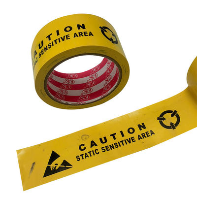 SGS 50mmx22m ESD Protected Area Self Adhesive Warning Tape