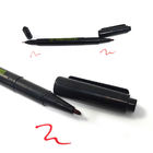 क्लीनरूम लैब ईपीए कार्यालय के लिए एंटी स्टेटिक डबल एंडेड मार्कर पेन 0.5 मिमी - 1.5 मिमी