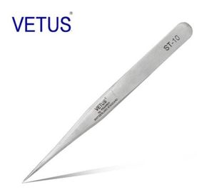 धातु रंग गैर ESD सुरक्षित उपकरण VETUS प्रेसिजन स्टेनलेस स्टील चिमटी से नोचना