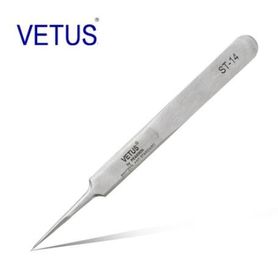 धातु रंग गैर ESD सुरक्षित उपकरण VETUS प्रेसिजन स्टेनलेस स्टील चिमटी से नोचना