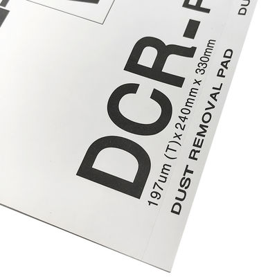 240*330 मिमी धूल हटाने चिपचिपा पैड सुरक्षा Peelable DCR पैड