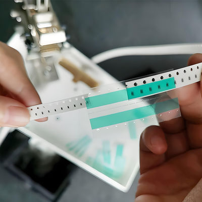 सिल्वर एंटीस्टेटिक चिपकने वाला टेप एसएमटी औद्योगिक डबल साइडेड 8MM