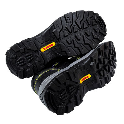 काले एंटी स्मैशिंग एंटी पियर्सिंग स्टील टो सेफ्टी वर्किंग शूज़