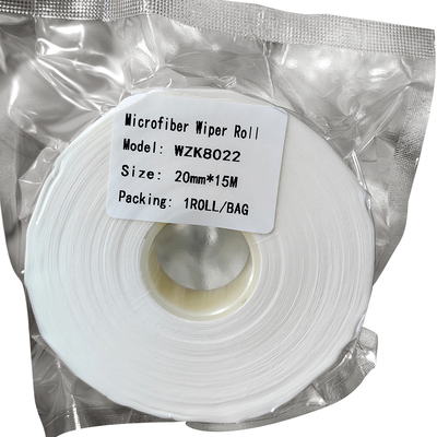 गैर बुना हुआ सफाई सूखी माइक्रोफाइबर वाइप्स रोल LAB के लिए