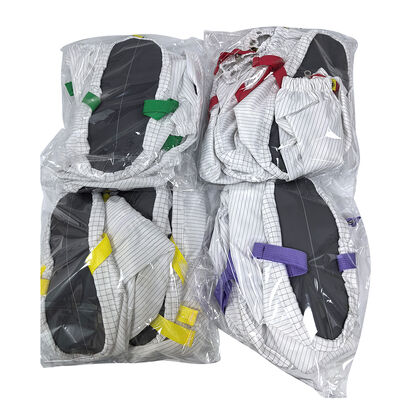 क्लीनरूम ईएसडी एंटी-स्टैटिक सॉफ्ट सोल्ड डस्ट-फ्री लॉन्ग ट्यूब शूज़