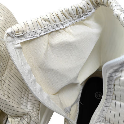 सफेद ईएसडी एंटीस्टेटिक स्पंज कम्पोजिट ट्यूब शॉर्ट बूट