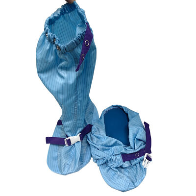 ESD धूल मुक्त क्लीनरूम पीवीसी सॉफ्ट सोल हाई बूट्स