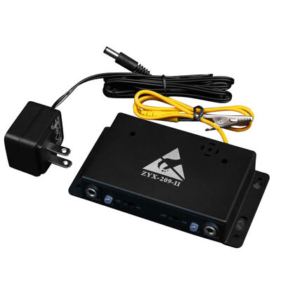 एंटीस्टैटिक डबल स्टेशन 209-2 ESD कलाई का पट्टा परीक्षक ऑनलाइन मॉनिटर