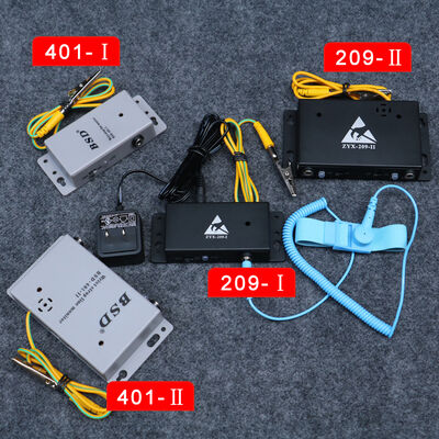 ईएसडी विरोधी स्थैतिक कलाई बैंड ऑनलाइन मॉनिटर 401-1 एकल स्टेशन