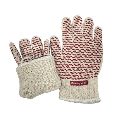 उच्च तापमान के काम के लिए नाइट्राइल डुबोया गया गर्मी प्रतिरोधी दस्ताने