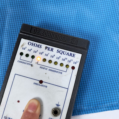 ईएसडी एंटी-स्टैटिक हैंडहेल्ड ज़िपर टूल स्टोरेज बैग नीला