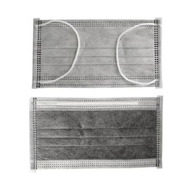 लेटेक्स फ्री BFE 95% Cleanroom डिस्पोजेबल कार्बन फेस मास्क