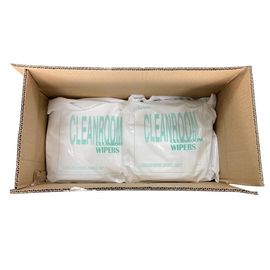6 "X6" 140GSM पॉलिएस्टर डबल बुनना Cleanroom वाइपर