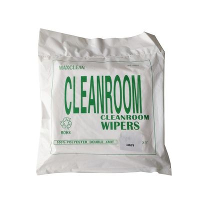 6 "X6" 140GSM पॉलिएस्टर डबल बुनना Cleanroom वाइपर
