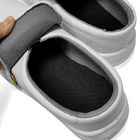 क्लीनरूम ईएसडी एंटीस्टैटिक व्हाइट स्टील पैर की अंगुली सांस लेने योग्य सुरक्षा जूता ईएसडी एंटी-स्टेटिक जूते