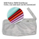 क्लीनरूम के लिए 5 मिमी ग्रिड ईएसडी एंटीस्टेटिक हैंड टूल बैग