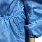 क्लीनरूम के लिए धोने योग्य पुन: प्रयोज्य 5 मिमी स्ट्राइप ESD कपड़े