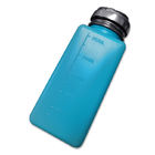 Cleanroom ESD प्लास्टिक अल्कोहल डिस्पेंसर पंप बोतल नीला रंग 8OZ