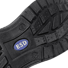 औद्योगिक क्लीनरूम ब्लैक ईएसडी सुरक्षा जूते विरोधी पर्ची आरामदायक