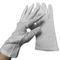 8.5 सेमी सांस सुरक्षा Cleanroom कपास हाथ दस्ताने