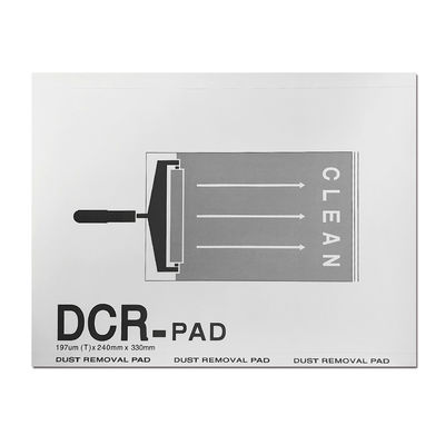 240*330 मिमी धूल हटाने चिपचिपा पैड सुरक्षा Peelable DCR पैड